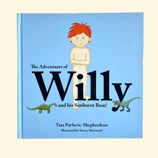 'Imperfect' Seconds 2 Pack - The Adventures of Willy and his Sunburnt Bum! Children's Books